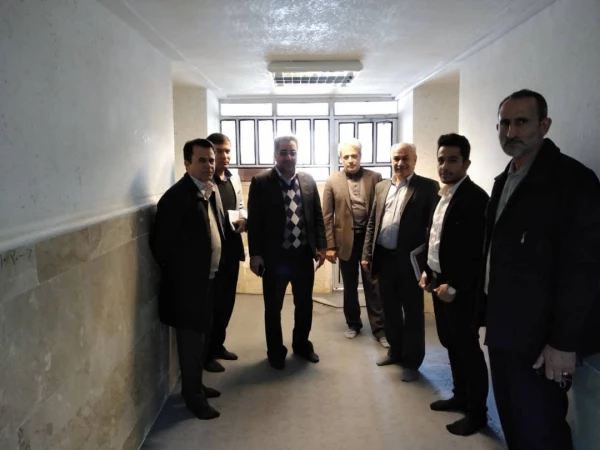 حضور معاونت محترم اداره کل برنامه ریزی خدمات و رفاه دانشجویی در استان 19