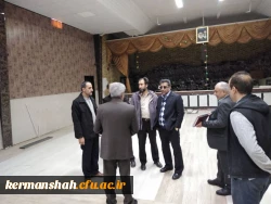 حضور معاونت محترم اداره کل برنامه ریزی خدمات و رفاه دانشجویی در استان 21