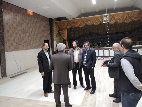 حضور معاونت محترم اداره کل برنامه ریزی خدمات و رفاه دانشجویی در استان 21