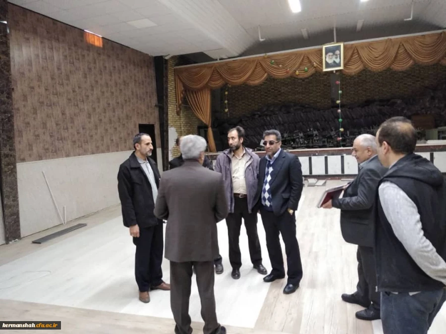 حضور معاونت محترم اداره کل برنامه ریزی خدمات و رفاه دانشجویی در استان 21