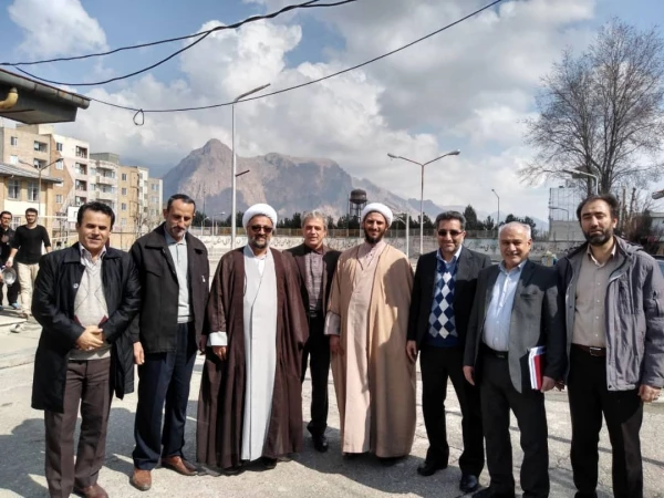 حضور معاونت محترم اداره کل برنامه ریزی خدمات و رفاه دانشجویی در استان 22