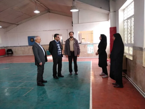 حضور معاونت محترم اداره کل برنامه ریزی خدمات و رفاه دانشجویی در استان 23