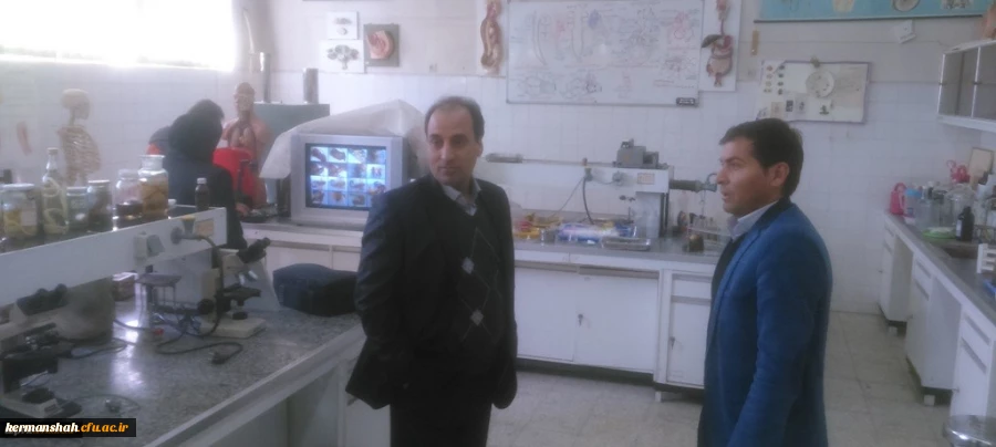 بازدید هیات نظارت وارزیابی استان از پردیس شهید رجایی کرمانشاه 2