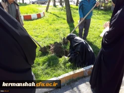 برنامه بزرگداشت هفته منابع طبیعی و روز درخت کاری در پردیس شهید صدوقی برگزار گردید 7