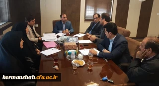 دیدار معاونین وکارشناسان آموزش پردیس های شهید رجایی وشهید صدوقی با مدیر امور پردیس های استان کرمانشاه