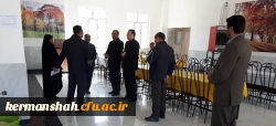 بازدید مشاور معاون توسعه ورئیس اداره امور حقوقی سازمان مرکزی از پردیس های استان کرمانشاه 2