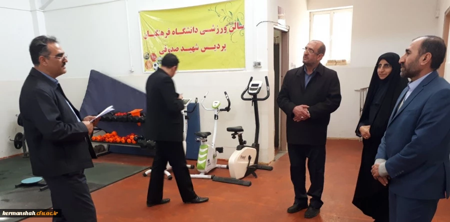 بازدید مشاور معاون توسعه ورئیس اداره امور حقوقی سازمان مرکزی از پردیس های استان کرمانشاه 3