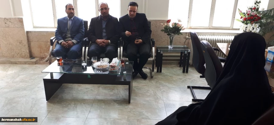 بازدید مشاور معاون توسعه ورئیس اداره امور حقوقی سازمان مرکزی از پردیس های استان کرمانشاه 4