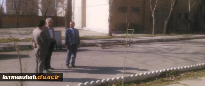 دیدارمدیریت امور استان با کارکنان ودانشجویان پردیس ها در اولین روز آغاز به کار دانشگاه