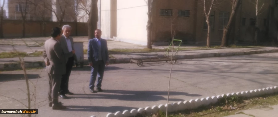 دیدارمدیریت امور استان با کارکنان ودانشجویان پردیس ها در اولین روز آغاز به کار دانشگاه 2