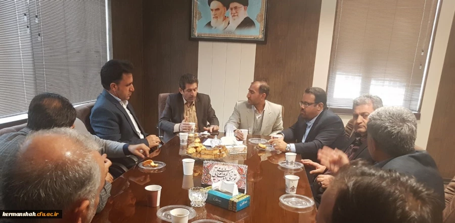 دیدارمدیرکل آموزش وپرورش استان با مدیریت دانشگاه فرهنگیان کرمانشاه 2