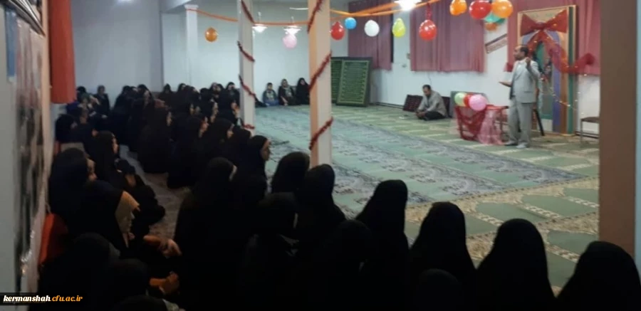 برگزاری جشن اعیادشعبانیه درپردیس شهیدصدوقی باحضورمدیرامورپردیس های استان 2