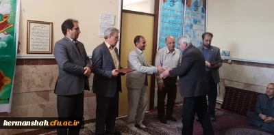 مراسم تقدیر از جانبازان دانشگاه فرهنگیان استان کرمانشاه برگزار شد