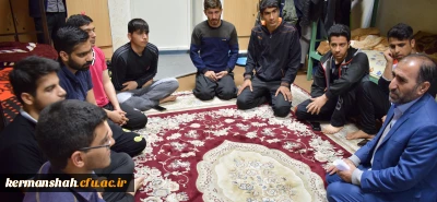 نشست صمیمی دانشجویان پردیس شهید رجایی با مدیرامور پردیس های استان کرمانشاه