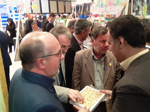 درخشش غرفه دانشگاه فرهنگیان کرمانشاه درنمایشگاه آثار، اسناد ومدارک یکصدمین سال تاسیس تربیت معلم  4