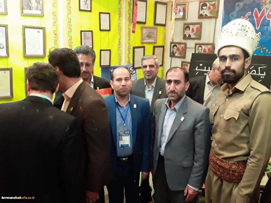 درخشش غرفه دانشگاه فرهنگیان کرمانشاه درنمایشگاه آثار، اسناد ومدارک یکصدمین سال تاسیس تربیت معلم  19