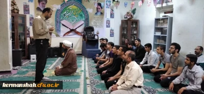 حضورمدیرامورپردیس های استان درمراسم سحری دانشجویان پردیس شهیدرجایی