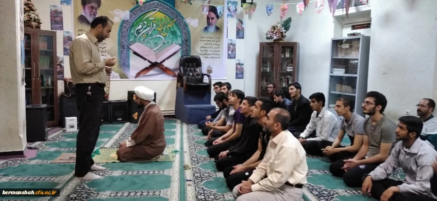 حضورمدیرامورپردیس های استان درمراسم سحری دانشجویان پردیس شهیدرجایی 2