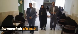 بازدید دکتر محمدی از روند برگزاری امتحانات دانشجویان 3