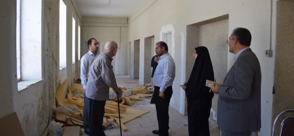 بازدید مدیرکل نوسازی استان کرمانشاه و رئیس مجمع خیرین مدرسه ساز استان کرمانشاه از پردیس شهید صدوقی 4