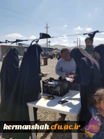 گزارش فعالیتهای موکب دانشجویان دانشگاه فرهنگیان استان کرمانشاه  3