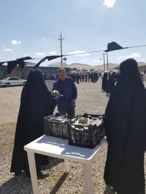 گزارش فعالیتهای موکب دانشجویان دانشگاه فرهنگیان استان کرمانشاه  5