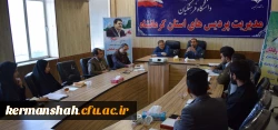 برگزاری نشست شورای صنفی دانشگاه فرهنگیان کرمانشاه با سرپرست امور پردیس های استان 3