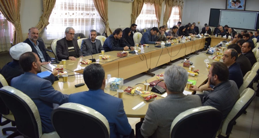 مراسم تکریم و معارفه سرپرست پردیس شهید رجایی کرمانشاه  3