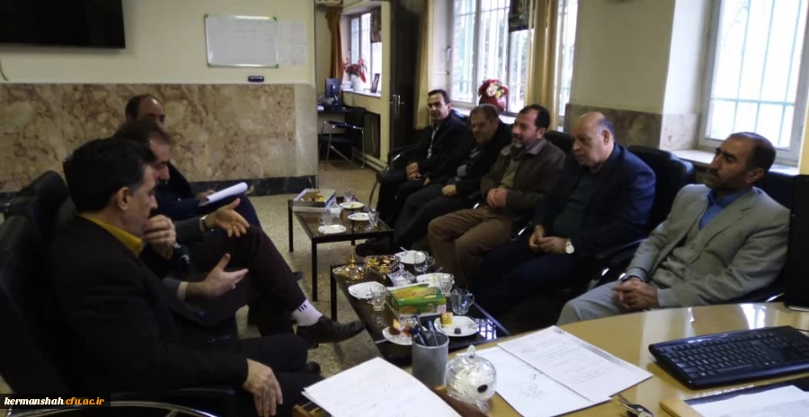 دیدار مدیرامورپردیس های استان با سرپرست پردیس شهید رجایی 2