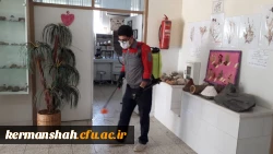 ضدعفونی و گندزدایی پردیس ها و مراکز دانشگاه فرهنگیان استان کرمانشاه 4