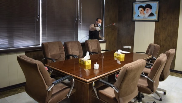 ضد عفونی و گند زدایی مستمر پردیس ها و مراکز دانشگاه فرهنگیان استان کرمانشاه 4