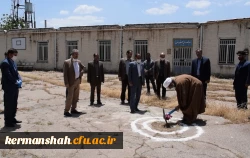 کلنگ پروژه عمرانی ساختمان سرای دانشجویی پردیس شهید صدوقی با ظرفیت 350 دانشجو به زمین زده شد. 2