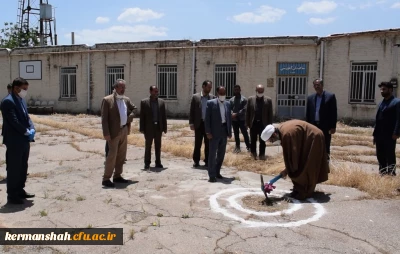 کلنگ پروژه عمرانی ساختمان سرای دانشجویی پردیس شهید صدوقی با ظرفیت 350 دانشجو به زمین زده شد.