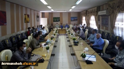 مراسم تکریم ومعارفه معاون اموردانشجویی ومنابع توسعه پردیس شهید رجایی برگزارشد.