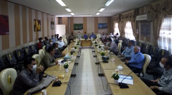 مراسم تکریم ومعارفه معاون اموردانشجویی ومنابع توسعه پردیس شهید رجایی برگزارشد. 2