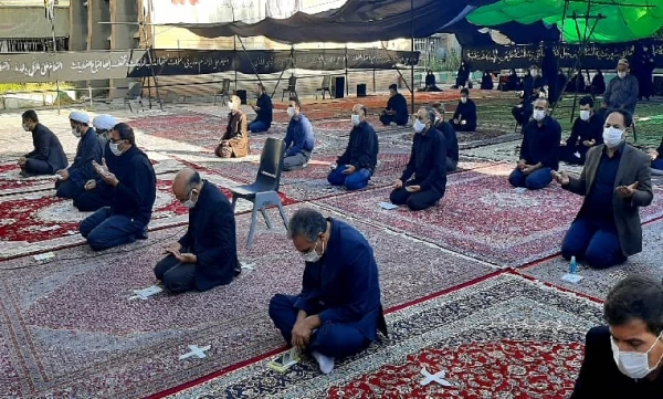 برگزاری مراسم عزاداری و زیارت عاشورا دردانشگاه به مناسبت ایام محرم 3