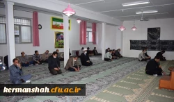 برگزاری مراسم عزاداری و زیارت عاشورا درپردیس شهید صدوقی 2