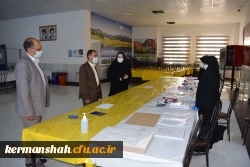 بازدید مدیر امور پردیس های دانشگاه فرهنگیان کرمانشاه از روند اجرای مصاحبه داوطلبان ورود به دانشگاه فرهنگیان 2