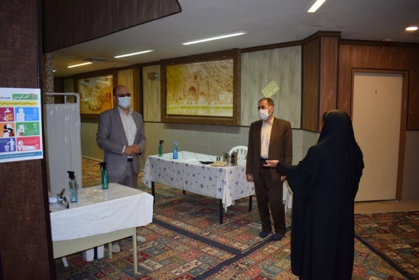 بازدید مدیر امور پردیس های دانشگاه فرهنگیان کرمانشاه از روند اجرای مصاحبه داوطلبان ورود به دانشگاه فرهنگیان 3