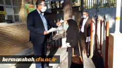 بازدید مدیر امور پردیس های دانشگاه فرهنگیان کرمانشاه از روند اجرای مصاحبه داوطلبان ورود به دانشگاه فرهنگیان 7