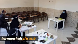 بازدید مدیر امور پردیس های دانشگاه فرهنگیان کرمانشاه از روند اجرای مصاحبه داوطلبان ورود به دانشگاه فرهنگیان 8