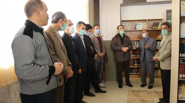 افتتاح کتابخانه پردیس شهید رجایی کرمانشاه 3