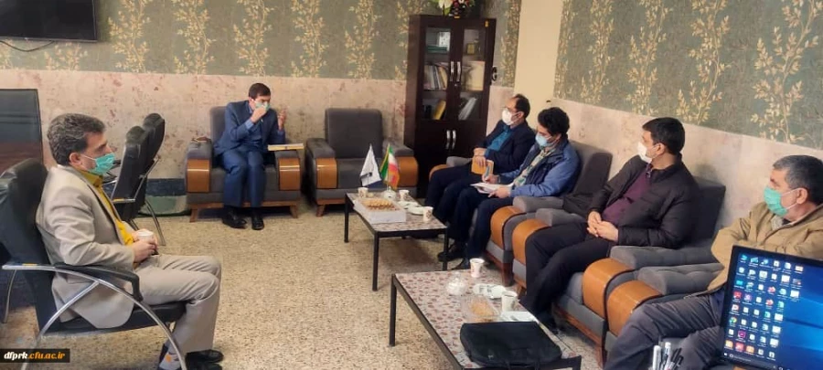 حضور گروه ارزیابی عملکرد دانشگاه رازی از پردیس شهید رجایی و وبازدید از قسمت های مختلف دانشگاه 3