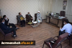تقدیرمدیریت دانشگاه فرهنگیان از اداره اوقاف وامورخیریه ناحیه یک کرمانشاه 4