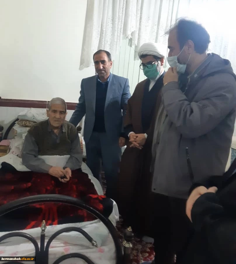 دیدارمسئولین دانشگاه فرهنگیان کرمانشاه با خانواده ی شهید، محمدسعید علیجانی 4