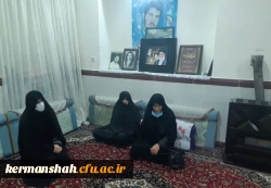 دیدارمسئولین دانشگاه فرهنگیان کرمانشاه با خانواده ی شهید، محمدسعید علیجانی 5
