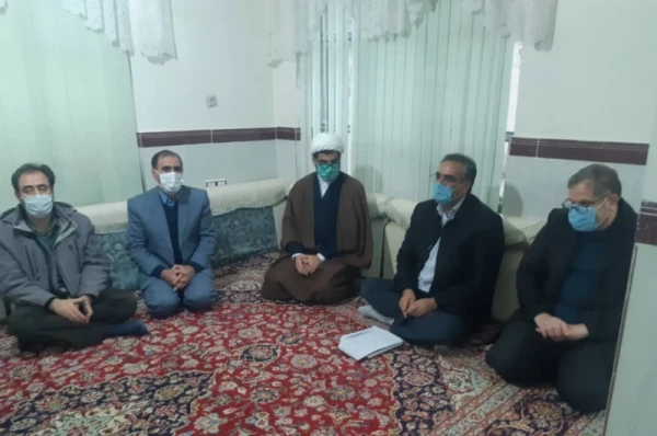 دیدارمسئولین دانشگاه فرهنگیان کرمانشاه با خانواده ی شهید، محمدسعید علیجانی 3