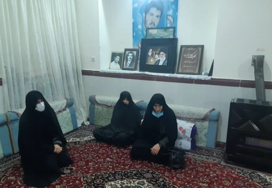 دیدارمسئولین دانشگاه فرهنگیان کرمانشاه با خانواده ی شهید، محمدسعید علیجانی 5