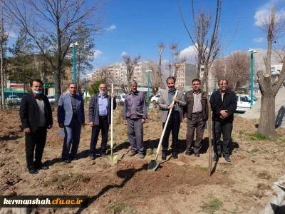  مراسم روز درختکاری در دانشگاه فرهنگیان کرمانشاه برگزار شد.