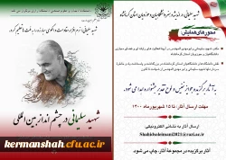 همایش بین المللی شهید سردار سلیمانی درچشم انداز بین المللی 5